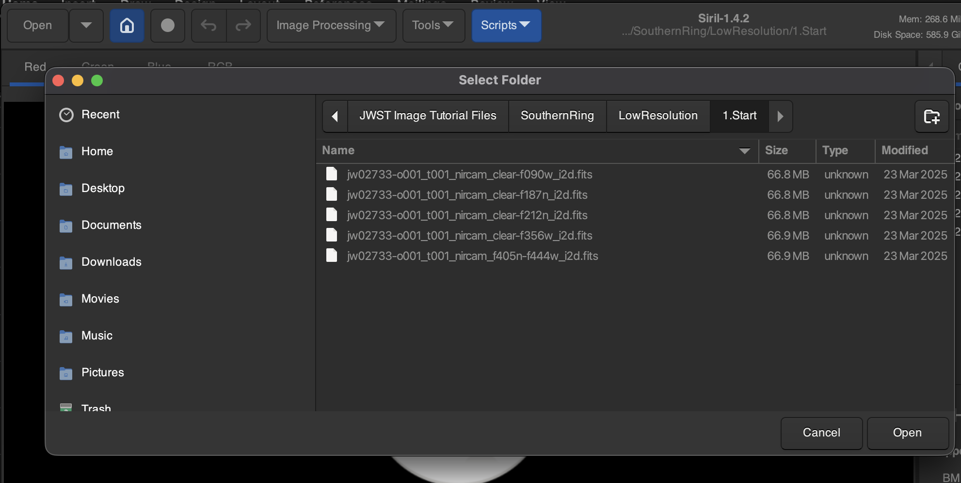 Set working directory