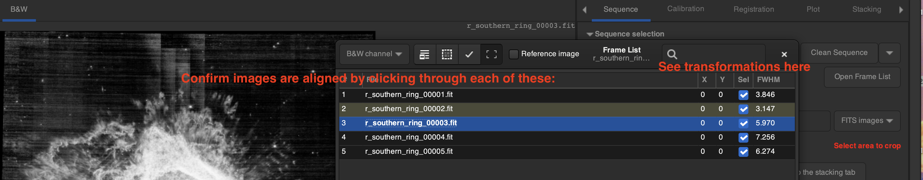 Global Star Alignment