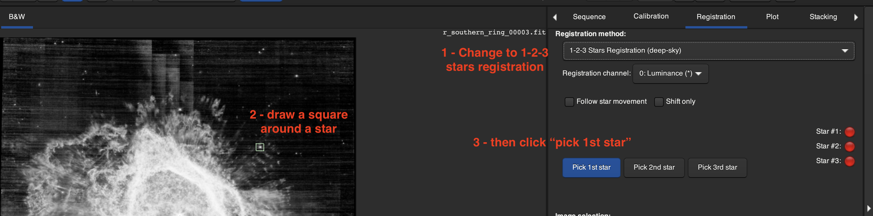 Global Star Alignment